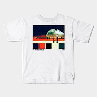 Evangelion - The End of Evangelion Color Palette Kids T-Shirt